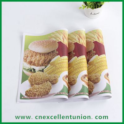 PAPER TRAY LINER MENU LINER